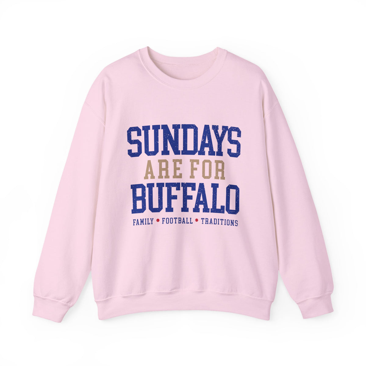Sundays Are For Buffalo Bils Sweatshirt | NFL Football Fandom Crewneck I Gildan Crewneck Unisex