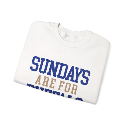 Sundays Are For Buffalo Bils Sweatshirt | NFL Football Fandom Crewneck I Gildan Crewneck Unisex