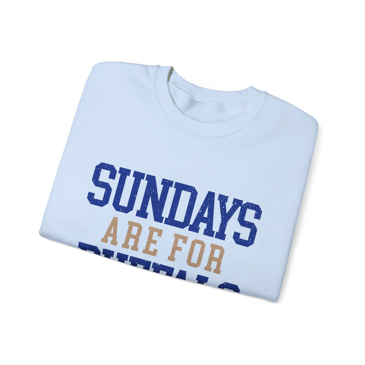 Sundays Are For Buffalo Bils Sweatshirt | NFL Football Fandom Crewneck I Gildan Crewneck Unisex
