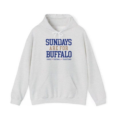 Sundays Are For Buffalo Hoodie | Football Tailgate Crew Pullover I Gildan Hoodie Unisex I Buffalo Bills NFL Fans