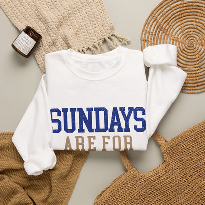 Sundays Are For Buffalo Bils Sweatshirt | NFL Football Fandom Crewneck I Gildan Crewneck Unisex