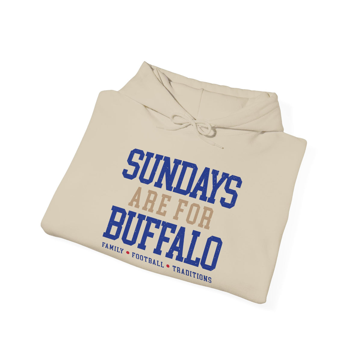Sundays Are For Buffalo Hoodie | Football Tailgate Crew Pullover I Gildan Hoodie Unisex I Buffalo Bills NFL Fans