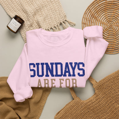Sundays Are For Buffalo Bils Sweatshirt | NFL Football Fandom Crewneck I Gildan Crewneck Unisex