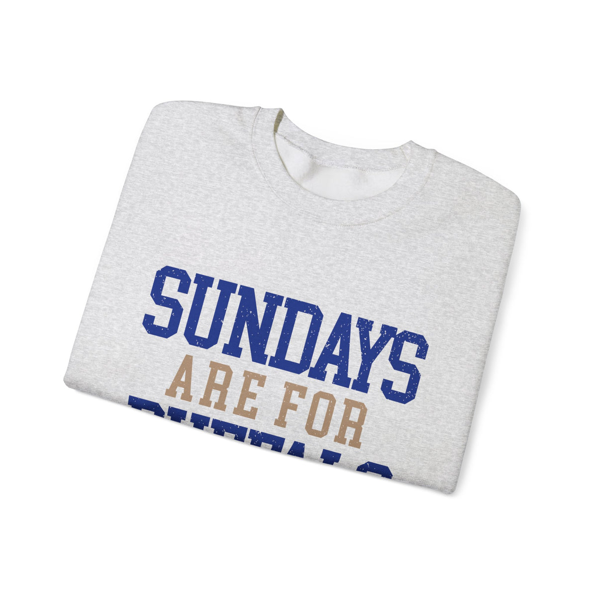 Sundays Are For Buffalo Bils Sweatshirt | NFL Football Fandom Crewneck I Gildan Crewneck Unisex
