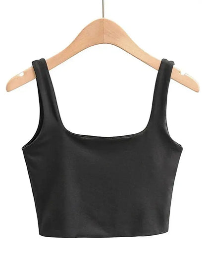 SquareFlex Ribbed Bra - Lolu Active