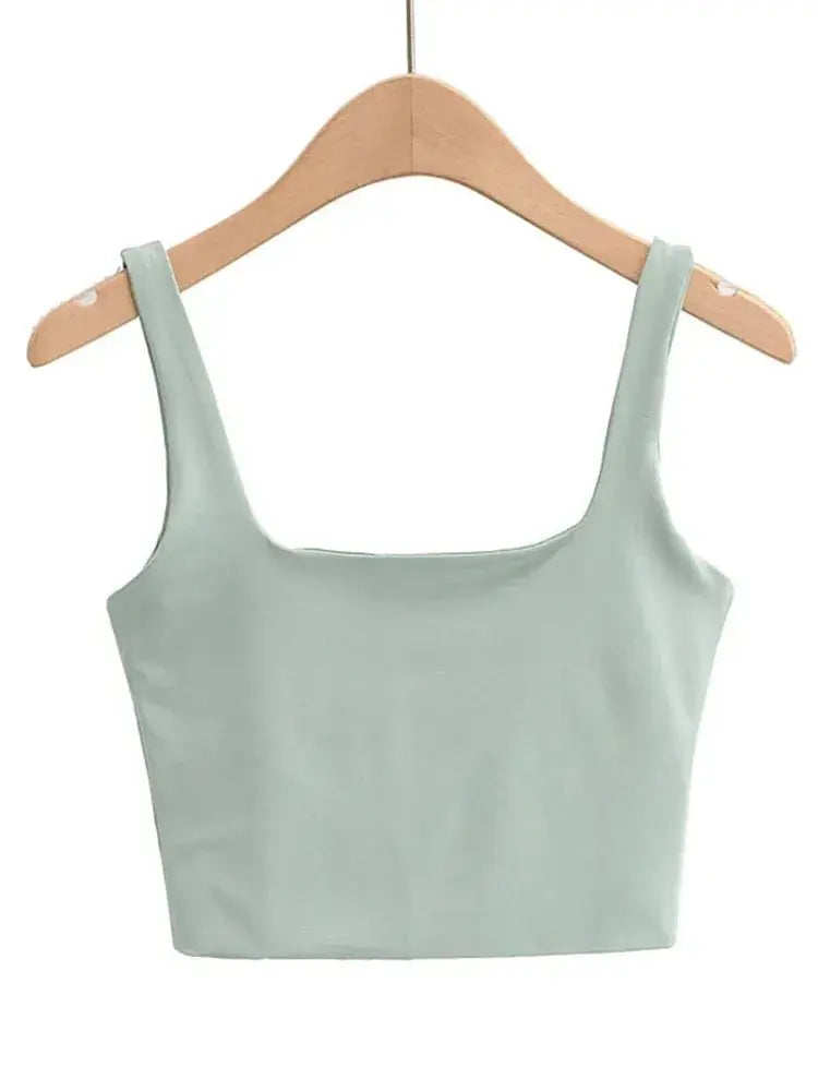 SquareFlex Ribbed Bra - Lolu Active
