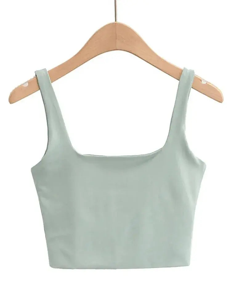 SquareFlex Ribbed Bra - Lolu Active