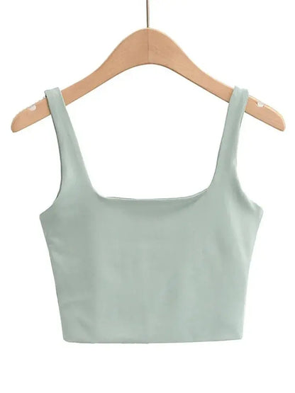 SquareFlex Ribbed Bra - Lolu Active