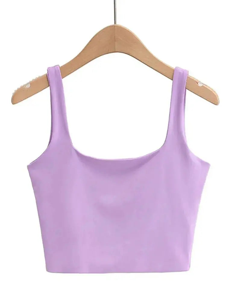 SquareFlex Ribbed Bra - Lolu Active