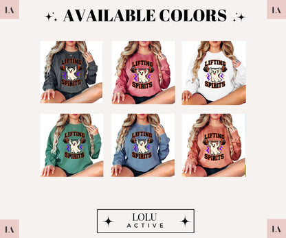 Lifting Spirits Vintage Crewneck Sweatshirt