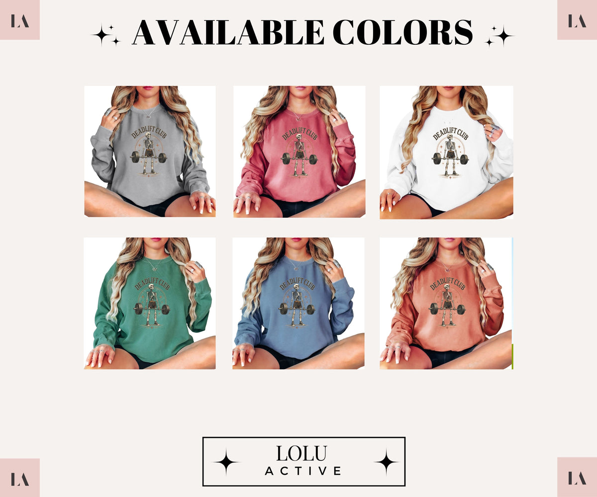 Deadlift Club Vintage Crewneck Sweatshirt