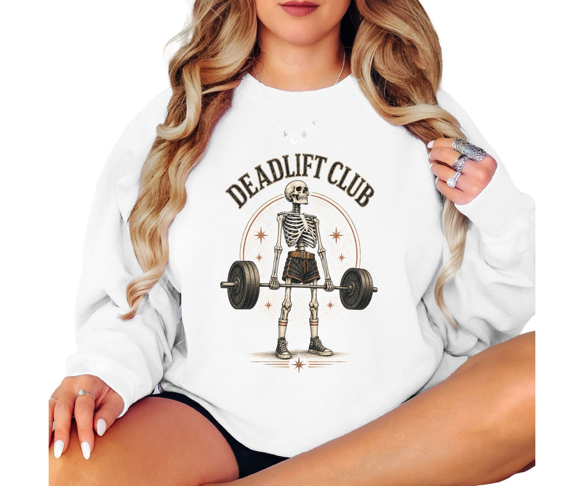 Deadlift Club Vintage Crewneck Sweatshirt