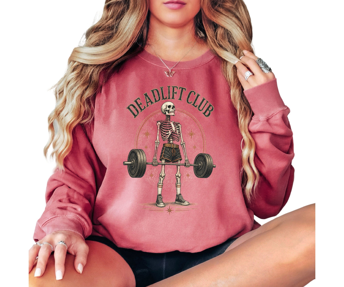Deadlift Club Vintage Crewneck Sweatshirt