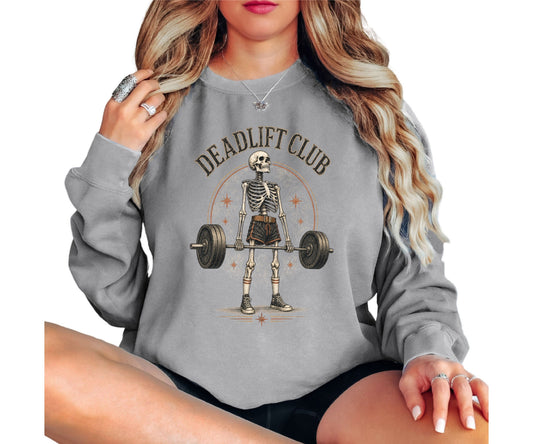 Deadlift Club Vintage Crewneck Sweatshirt