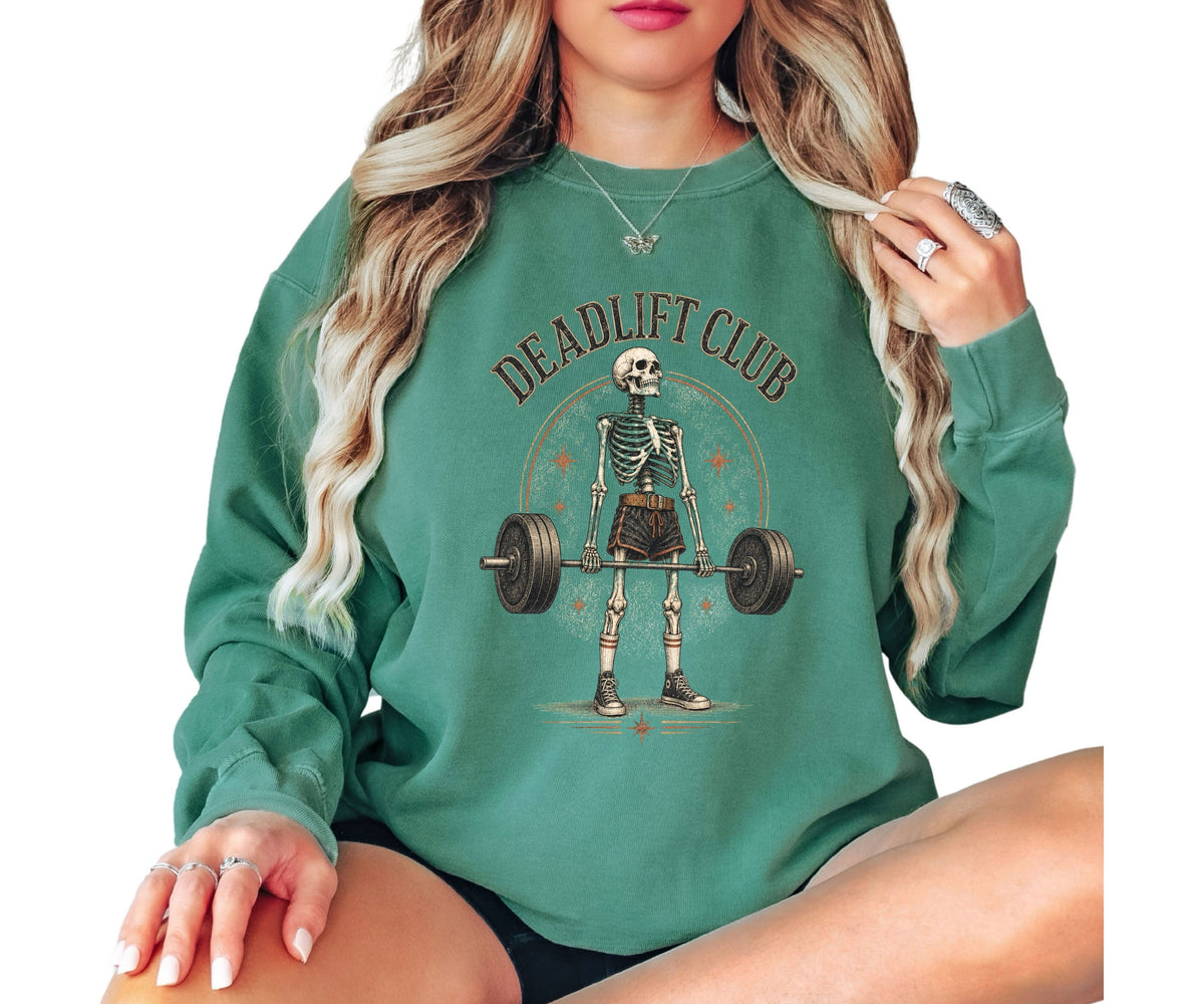 Deadlift Club Vintage Crewneck Sweatshirt