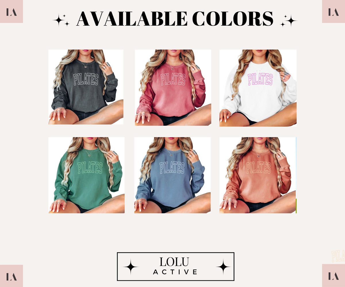 Pilates Vintage Crewneck Sweatshirt