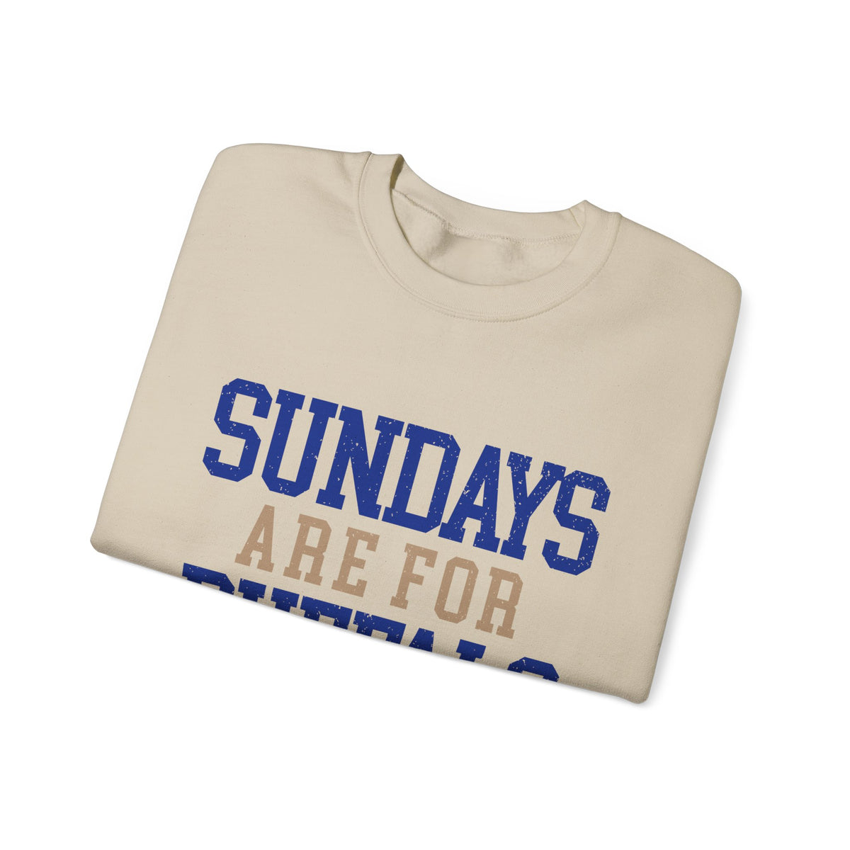 Sundays Are For Buffalo Bils Sweatshirt | NFL Football Fandom Crewneck I Gildan Crewneck Unisex
