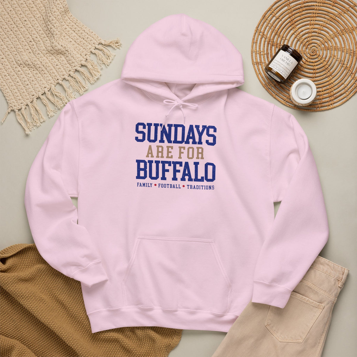 Sundays Are For Buffalo Hoodie | Football Tailgate Crew Pullover I Gildan Hoodie Unisex I Buffalo Bills NFL Fans