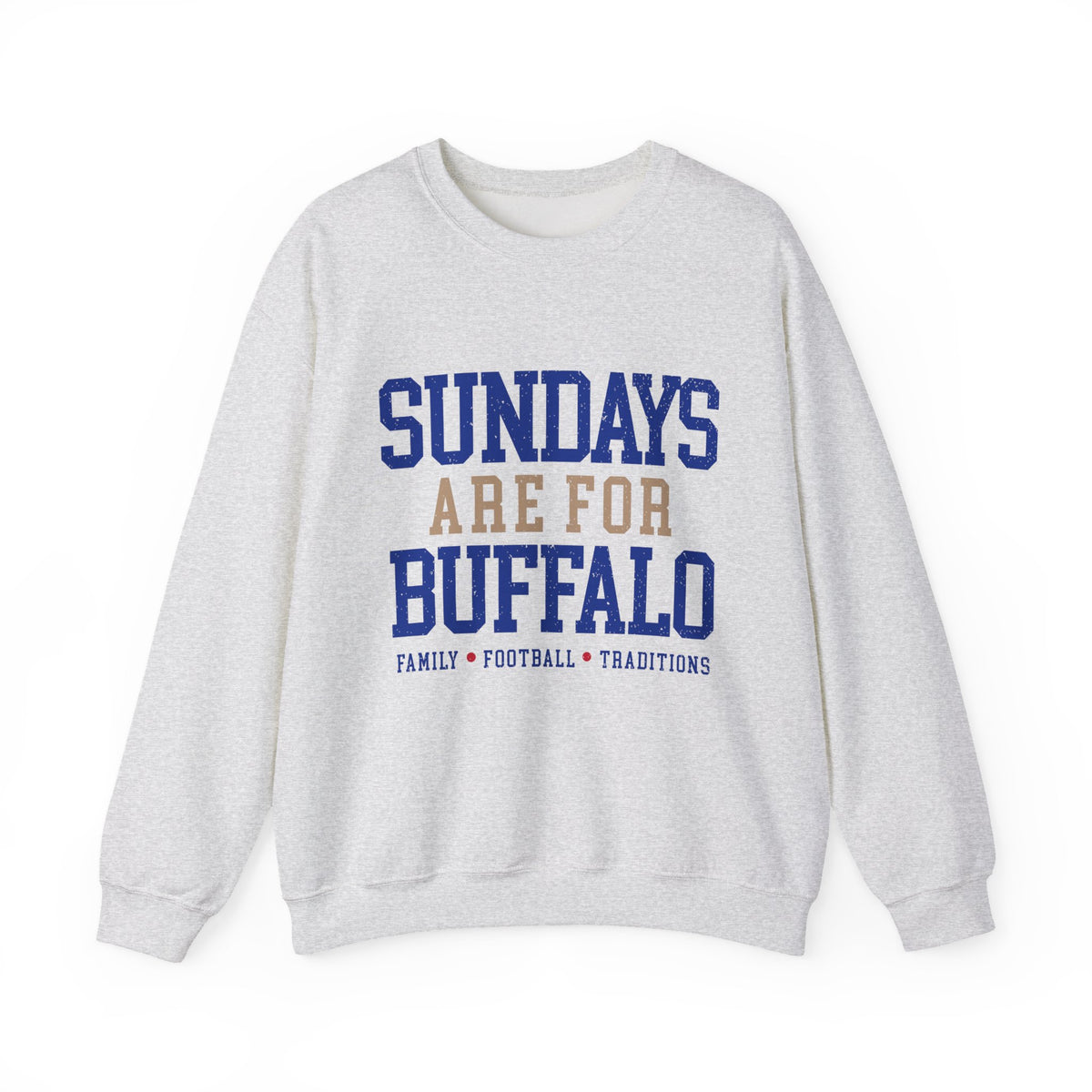 Sundays Are For Buffalo Bils Sweatshirt | NFL Football Fandom Crewneck I Gildan Crewneck Unisex