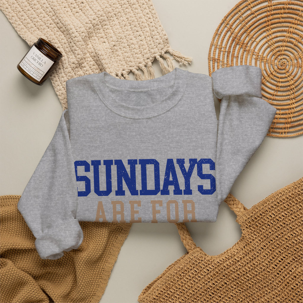 Sundays Are For Buffalo Bils Sweatshirt | NFL Football Fandom Crewneck I Gildan Crewneck Unisex
