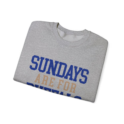 Sundays Are For Buffalo Bils Sweatshirt | NFL Football Fandom Crewneck I Gildan Crewneck Unisex