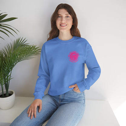 Squat Because No One Raps About Little Butts Sweatshirt | Pink Retro Fitness Quote I Gildan