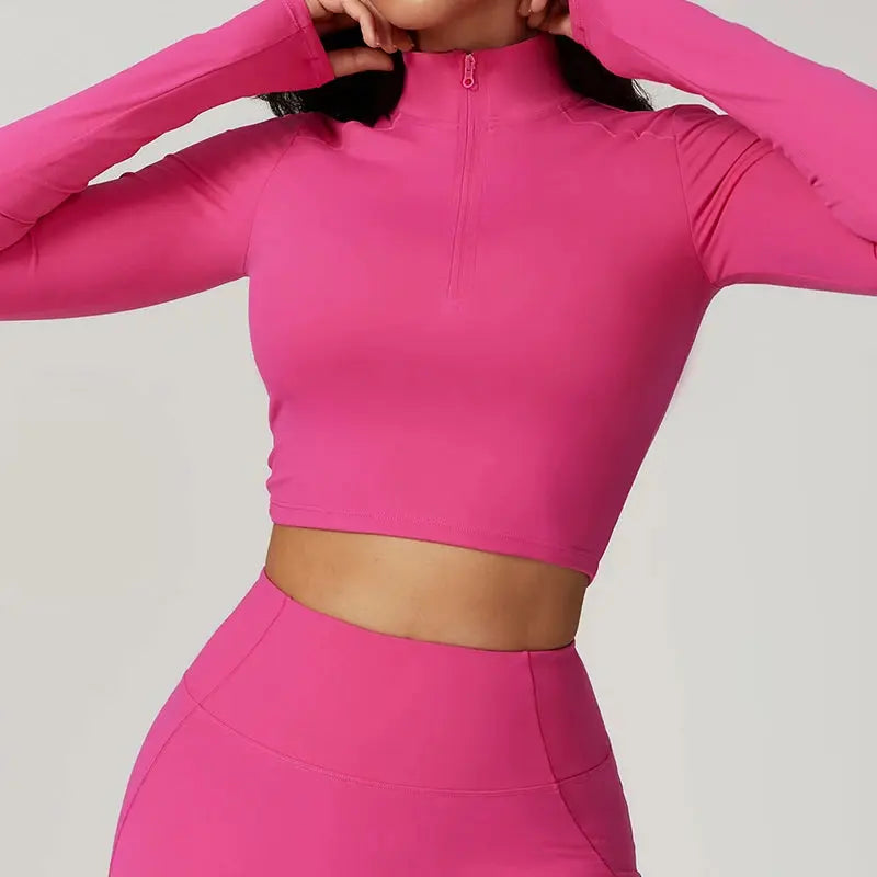 Bidi Bom Crop Jacket  Lolu Active