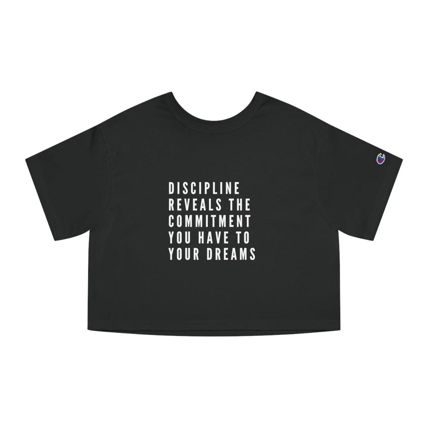 Commit to Your Dreams Cropped Tee  Lolu Active