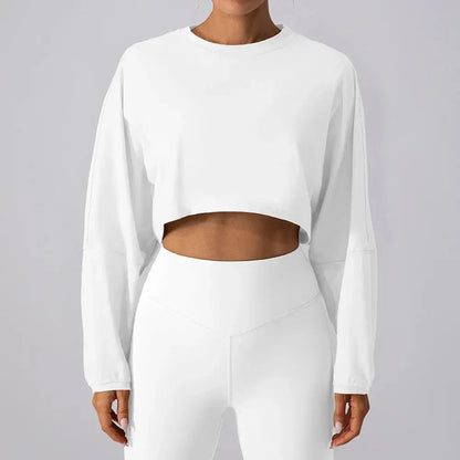 Cropped BF Sweater  Lolu Active