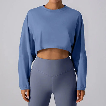 Cropped BF Sweater  Lolu Active