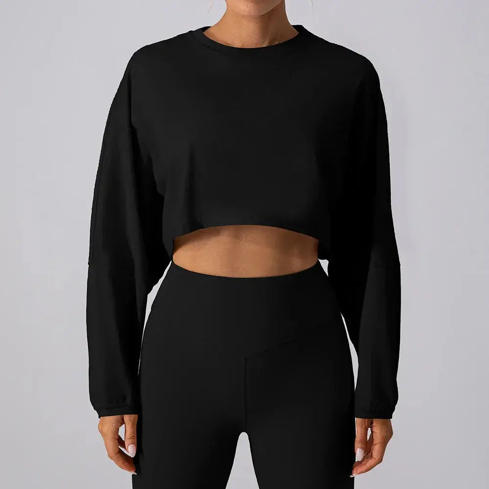 Cropped BF Sweater  Lolu Active