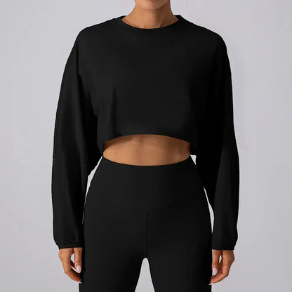 Cropped BF Sweater  Lolu Active