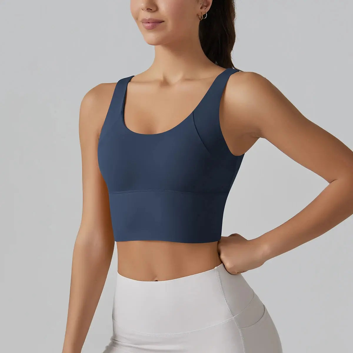 Dip Back Yoga Bra  Lolu Active