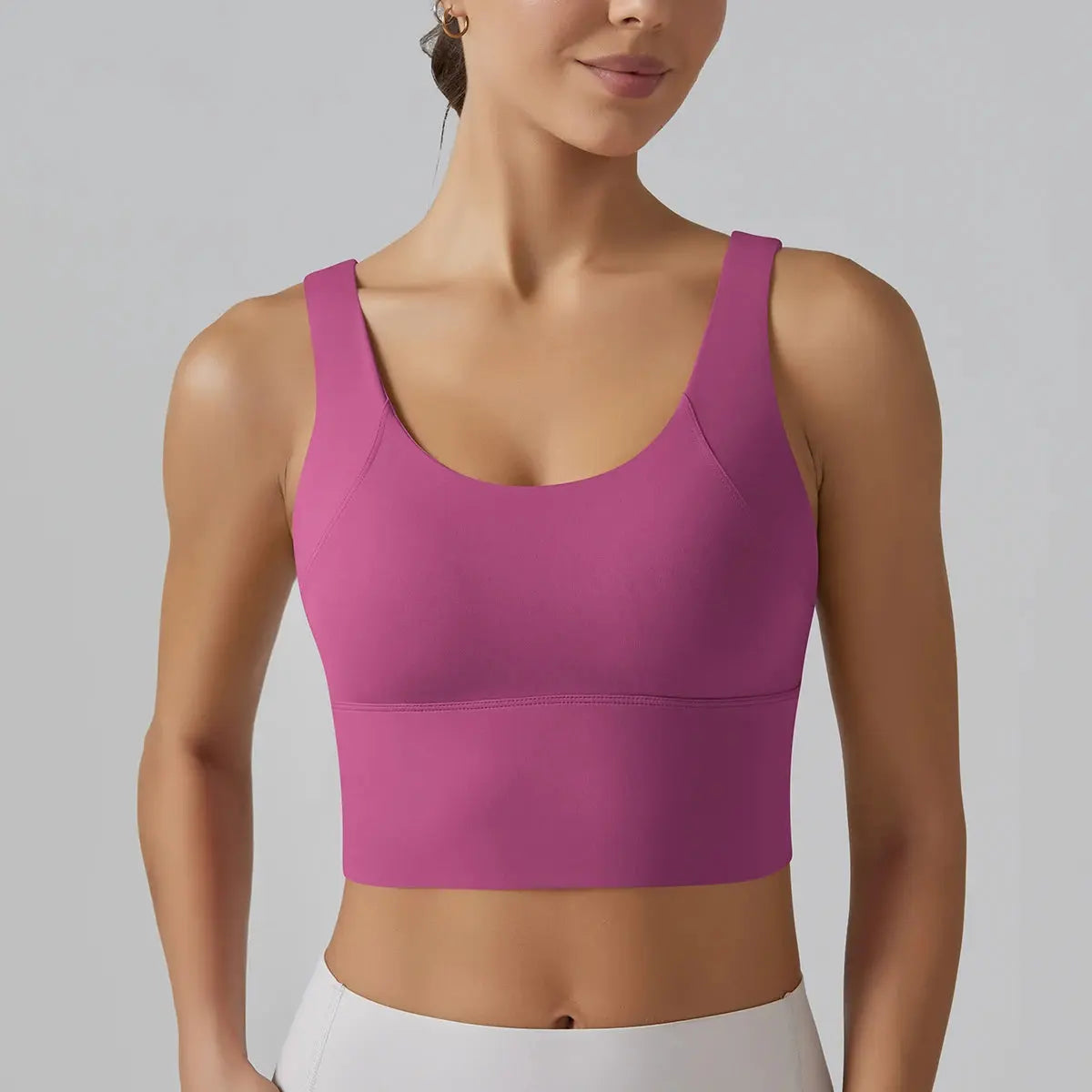 Dip Back Yoga Bra  Lolu Active