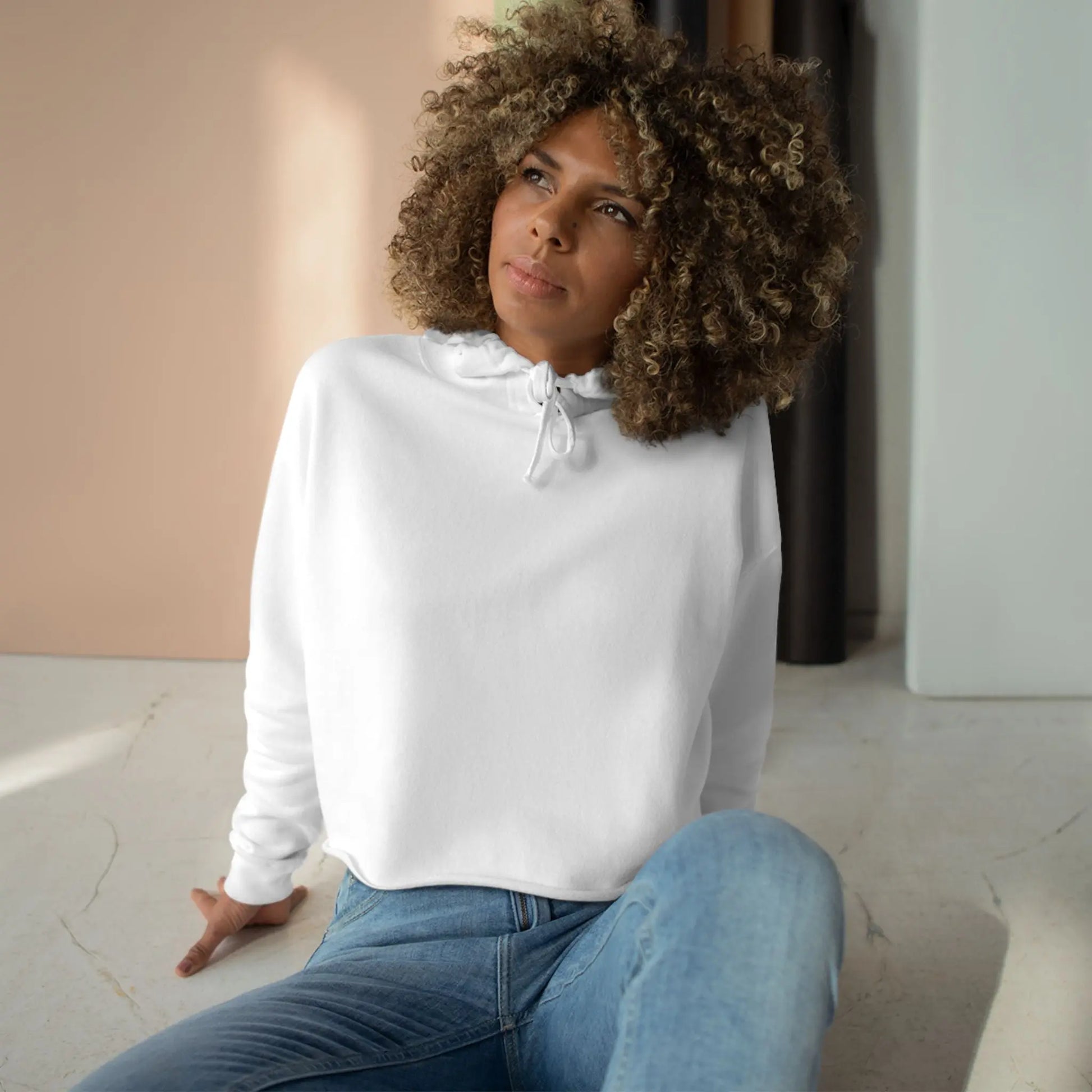 Do It For The Booty Cropped Hoodie  Lolu Active