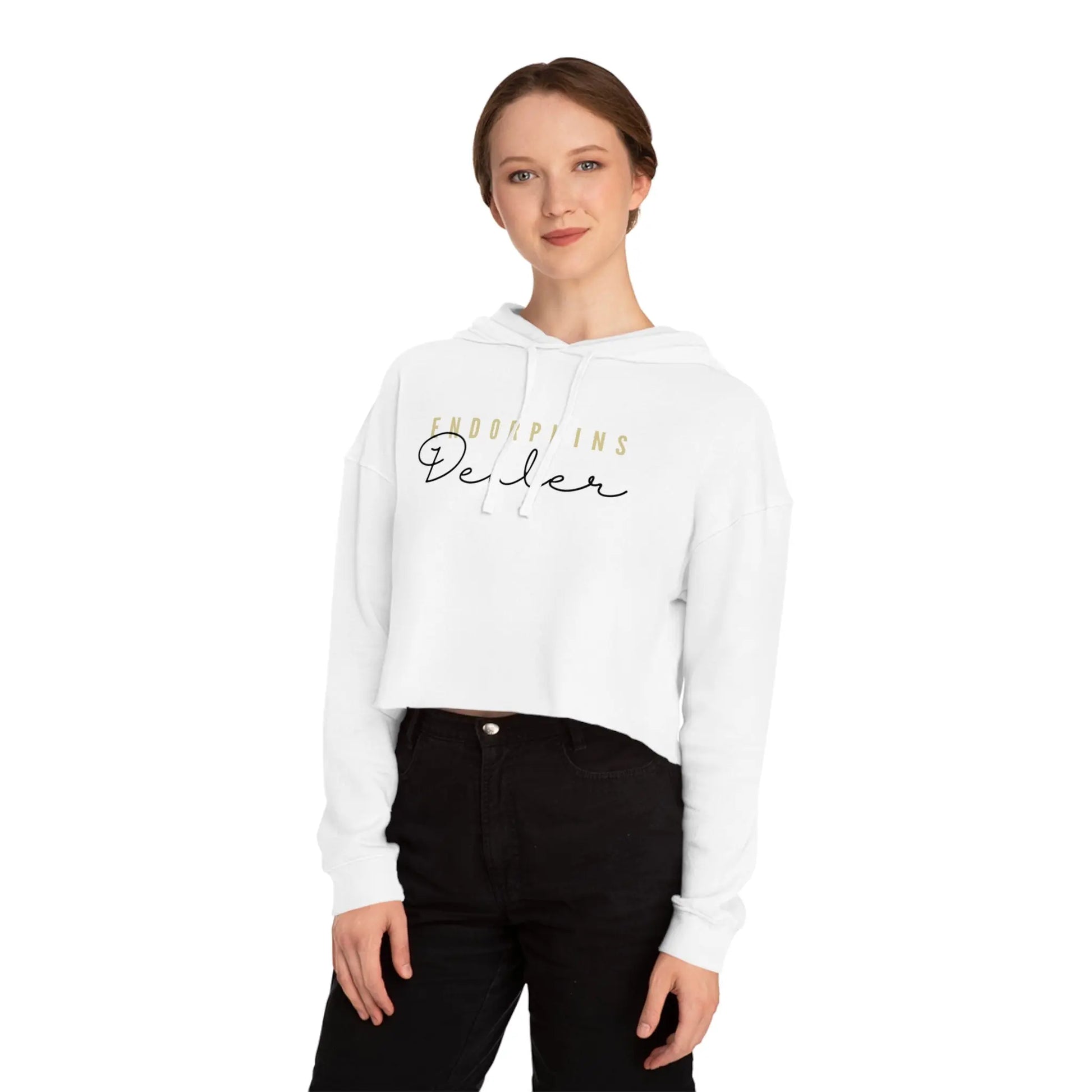 Endorphins Dealer Cropped Hoodie  Lolu Active