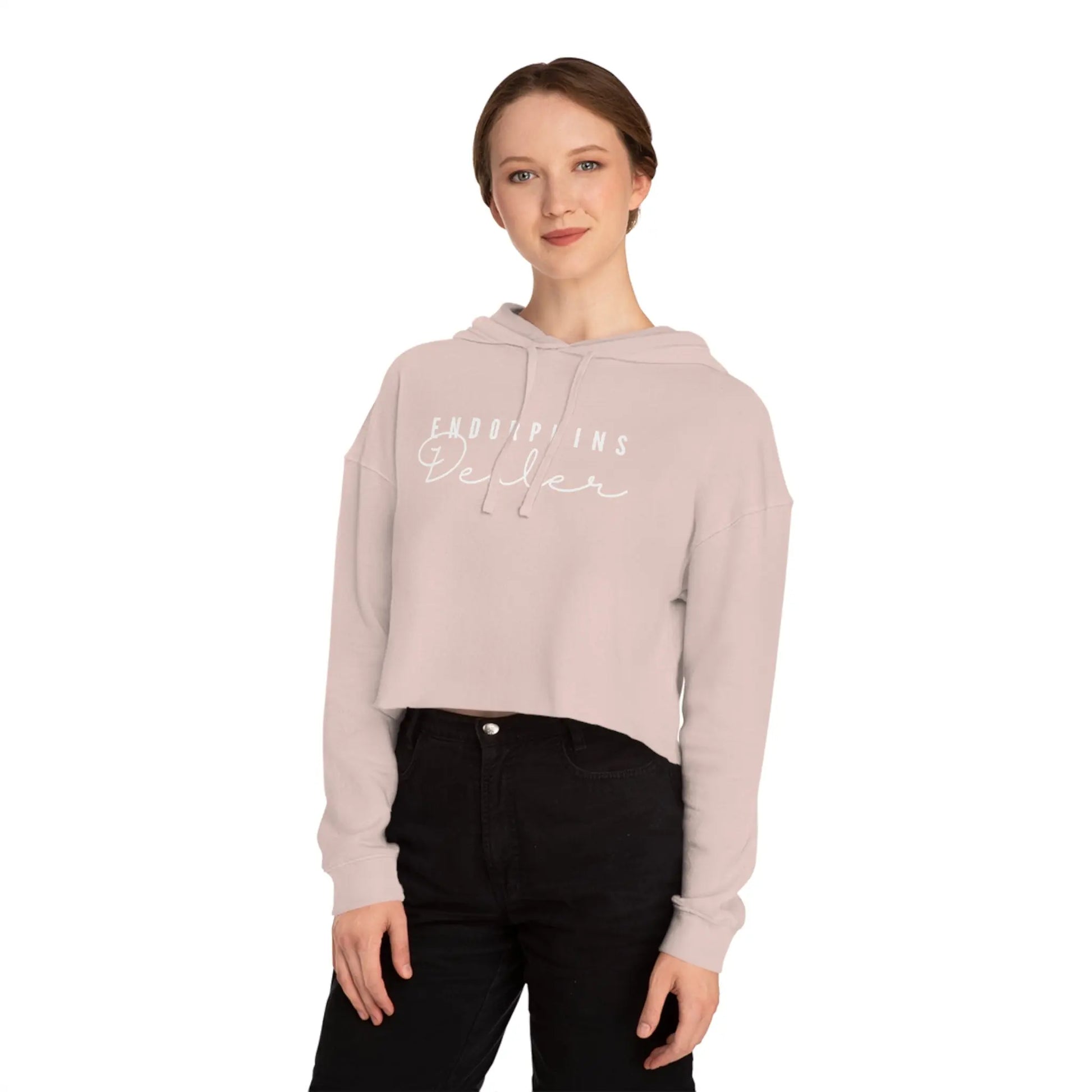 Endorphins Dealer Cropped Hoodie  Lolu Active