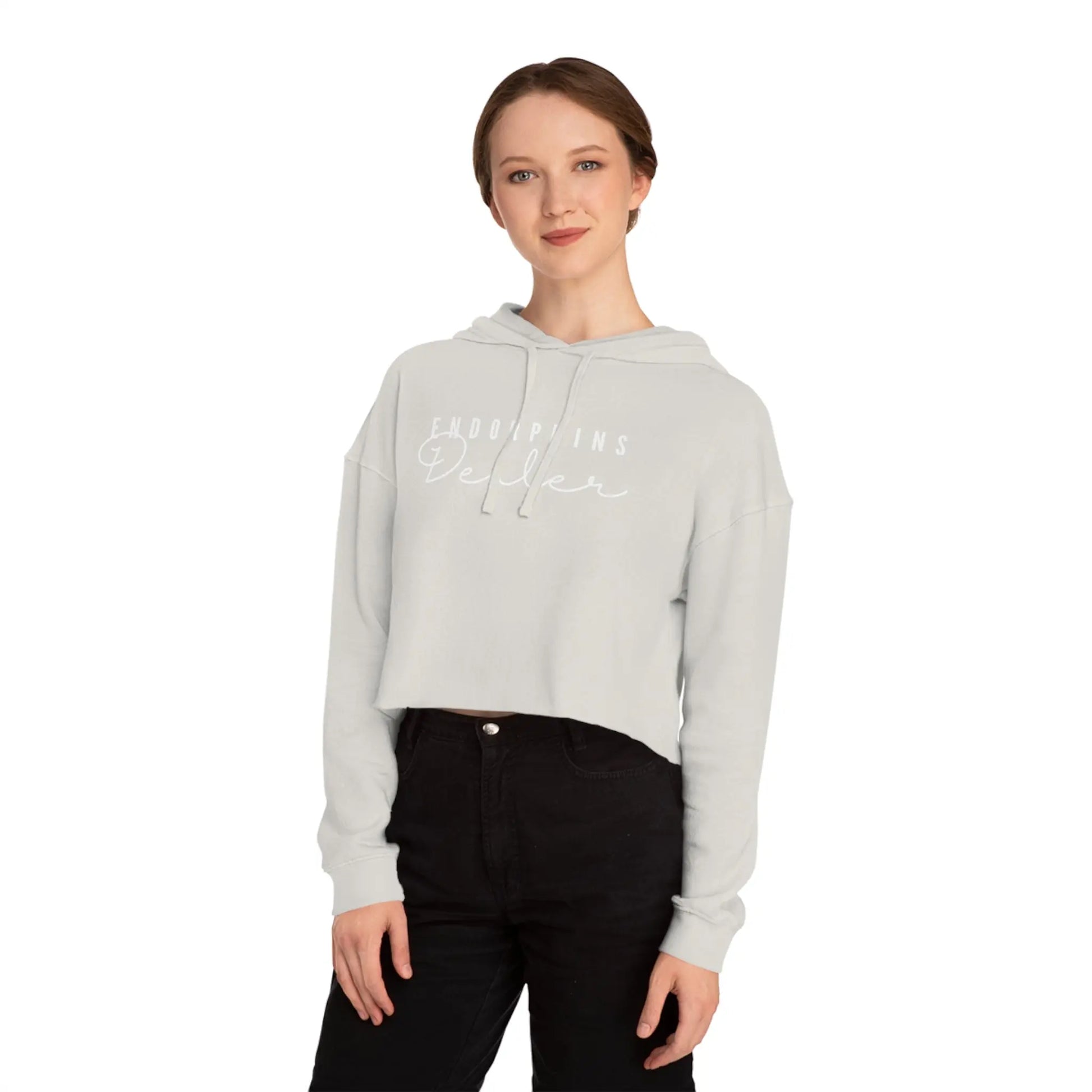 Endorphins Dealer Cropped Hoodie  Lolu Active