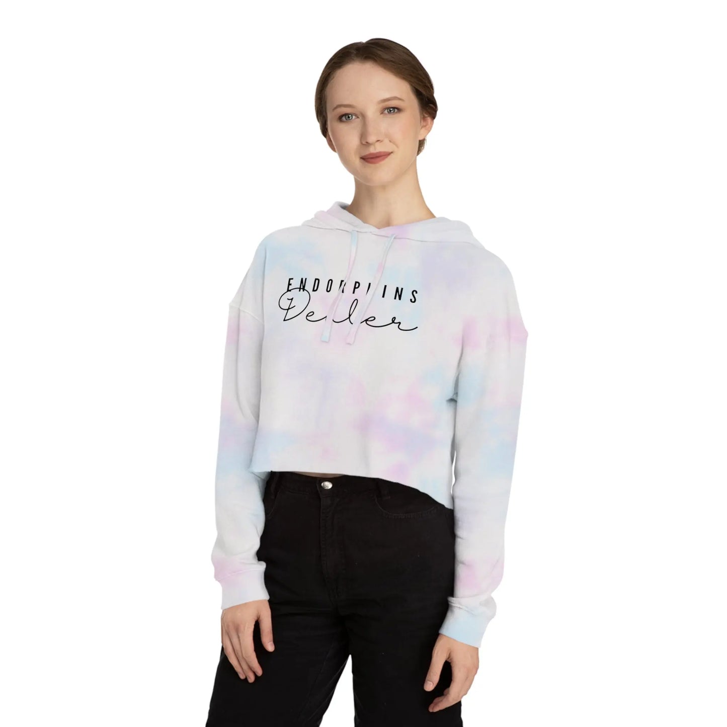 Endorphins Dealer Cropped Hoodie  Lolu Active