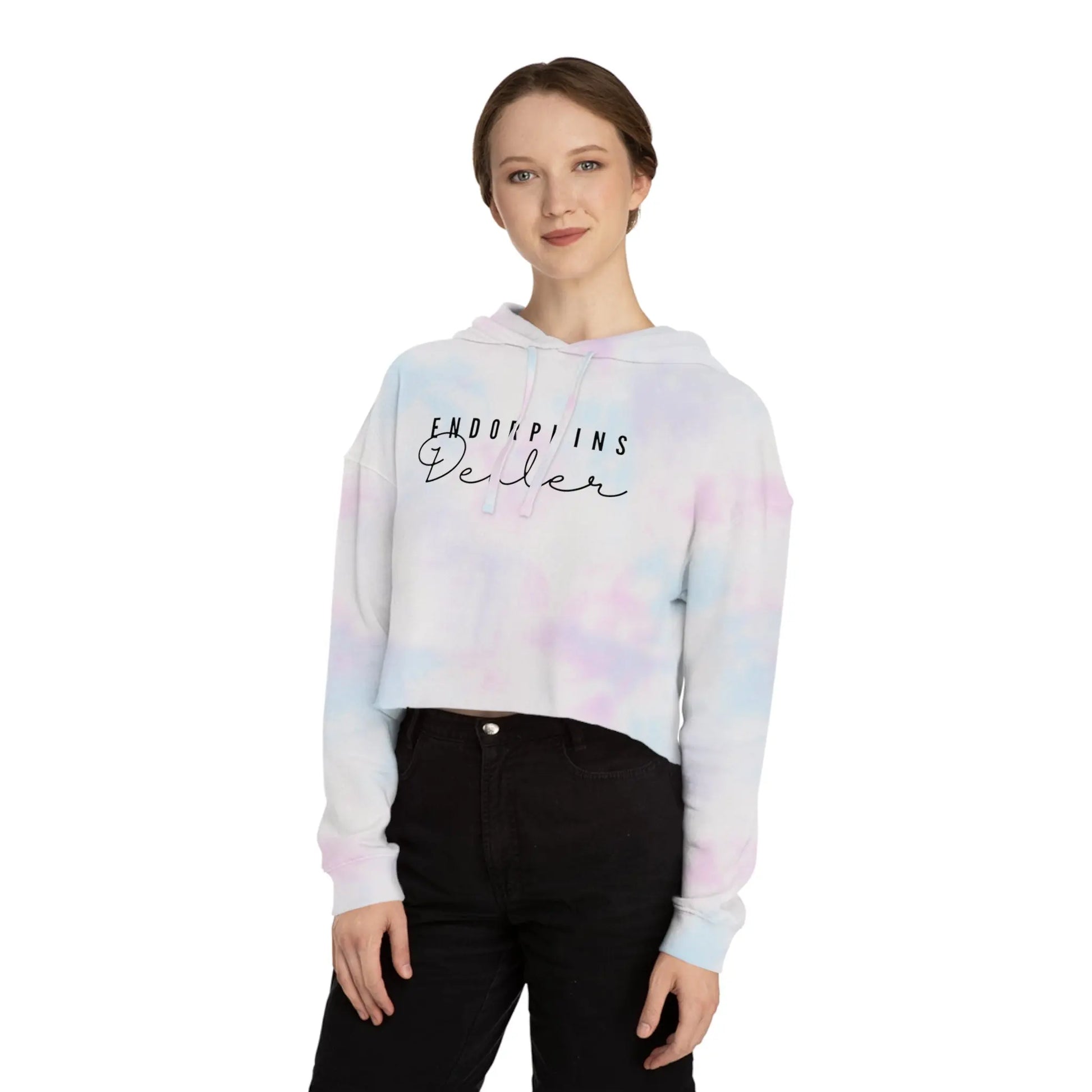 Endorphins Dealer Cropped Hoodie  Lolu Active