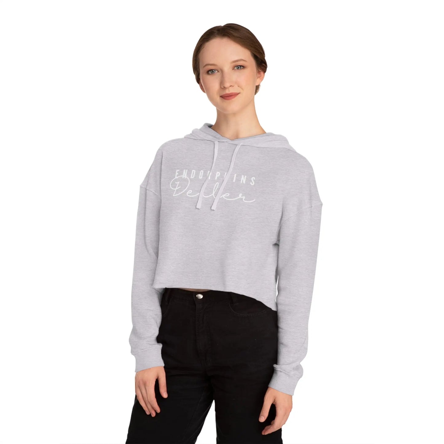 Endorphins Dealer Cropped Hoodie  Lolu Active