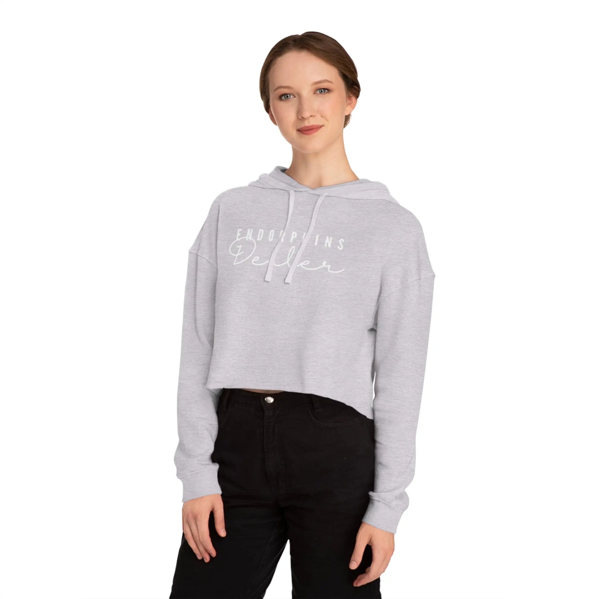 Endorphins Dealer Cropped Hoodie  Lolu Active