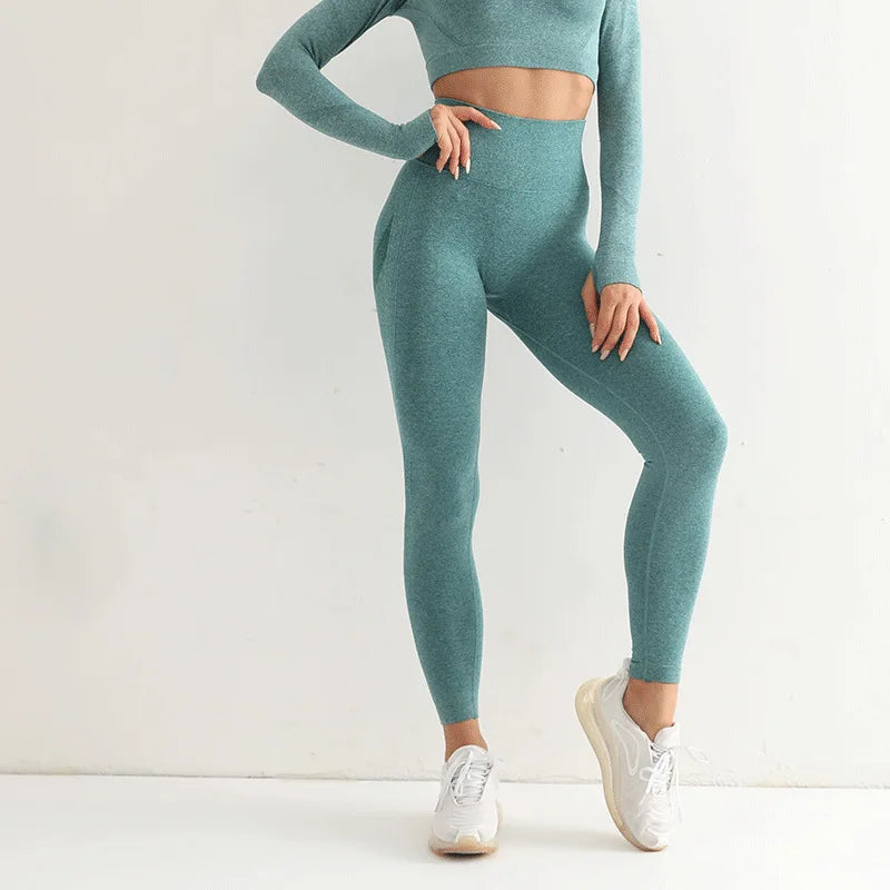 Lift and Sculpt Bubble Butt Compression Leggings