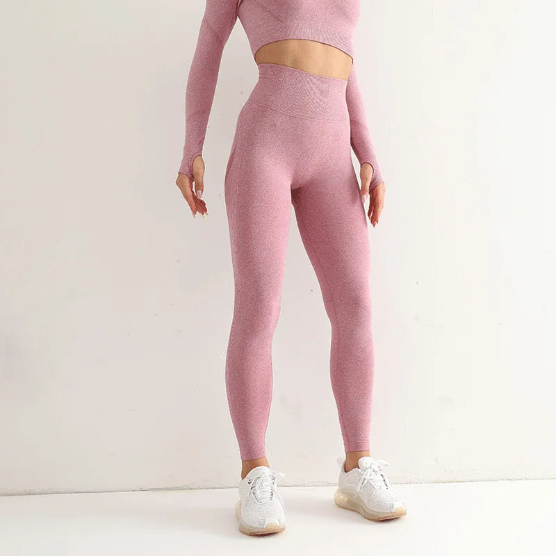 Lift and Sculpt Bubble Butt Compression Leggings