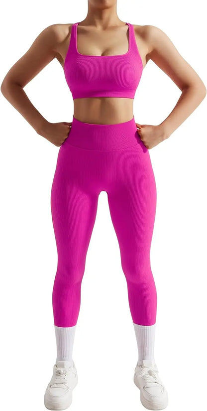 Ignite Ribbed Set  Lolu Active