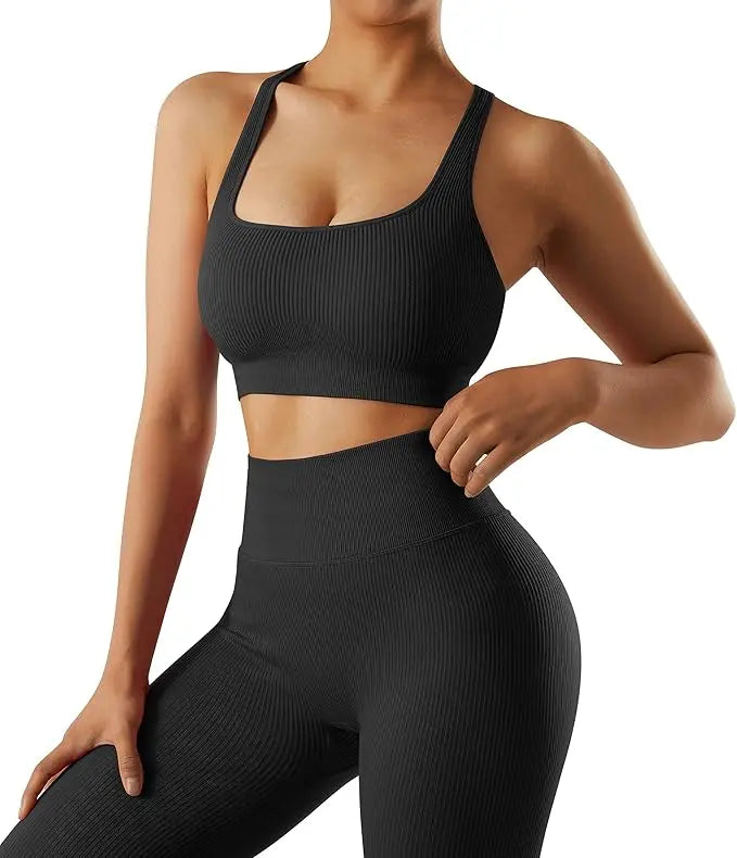Ignite Ribbed Set  Lolu Active