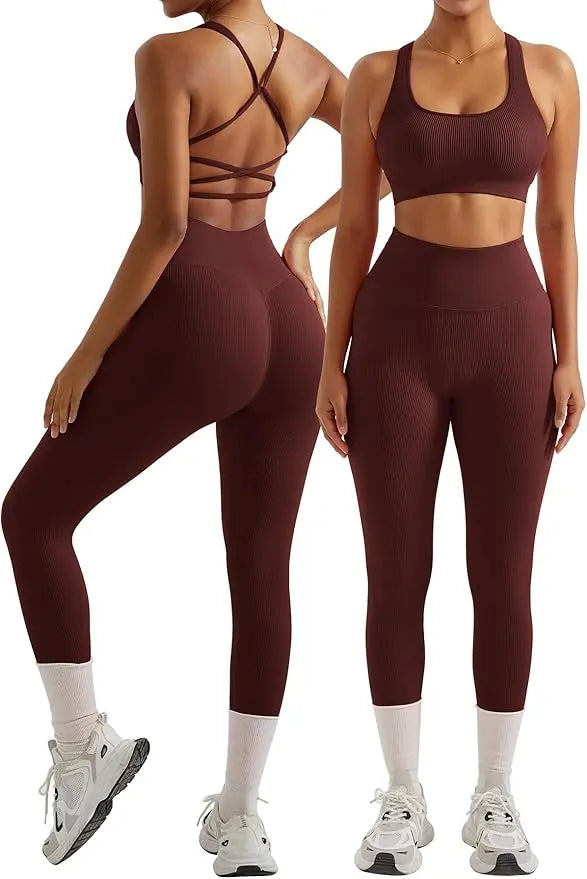 Ignite Ribbed Set  Lolu Active