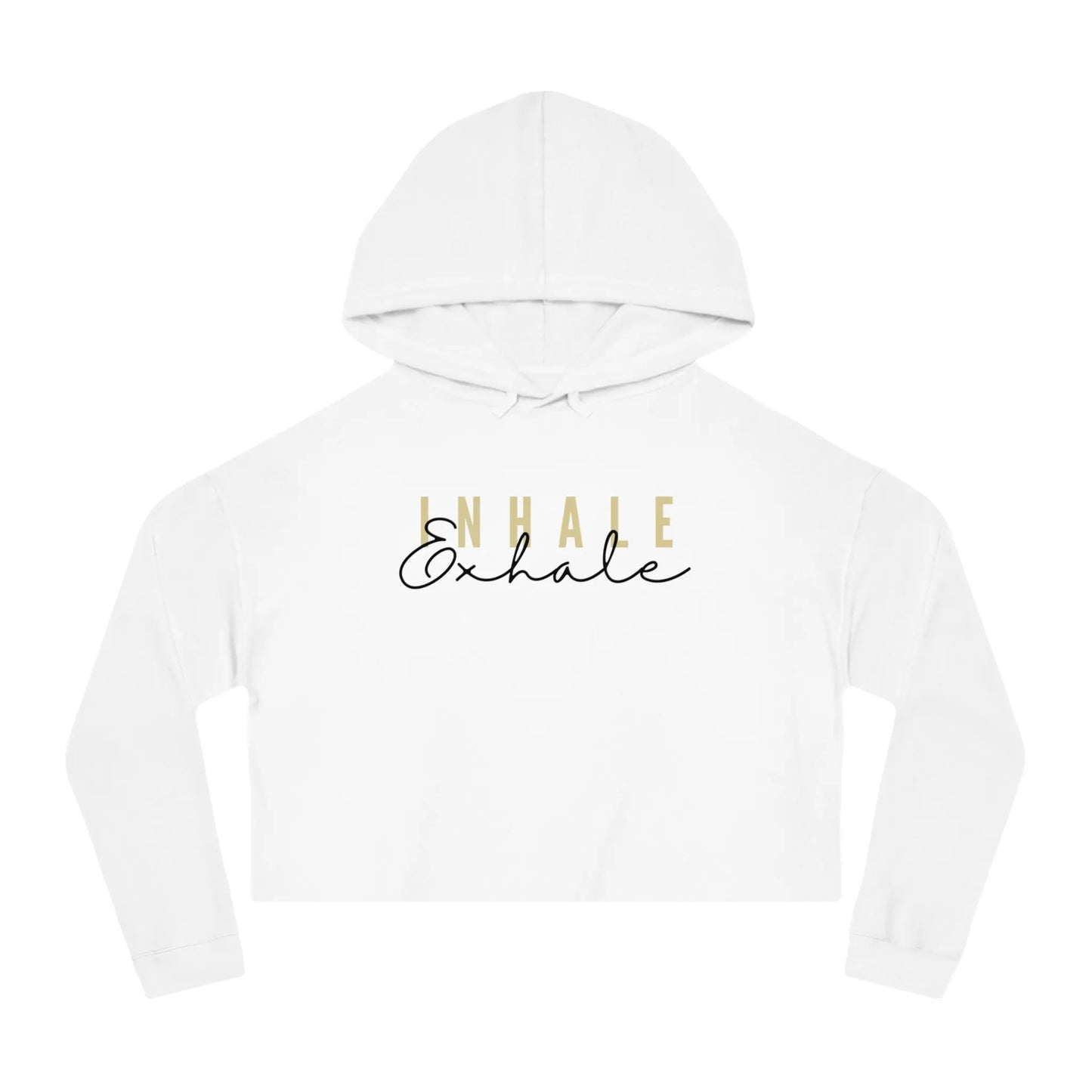 Inhale Exhale Cropped Hoodie  Lolu Active