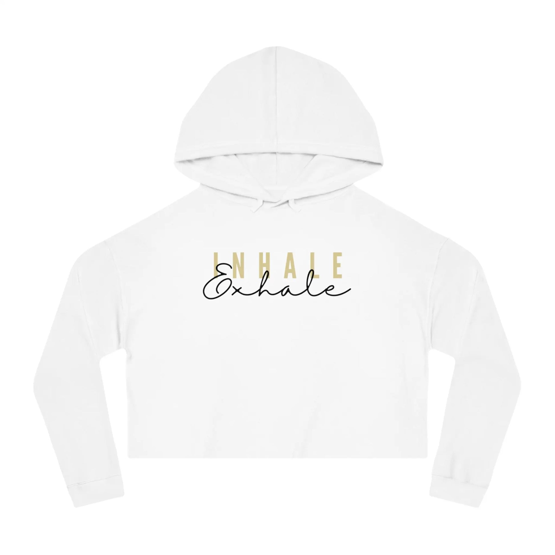 Inhale Exhale Cropped Hoodie  Lolu Active