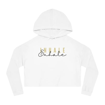 Inhale Exhale Cropped Hoodie  Lolu Active